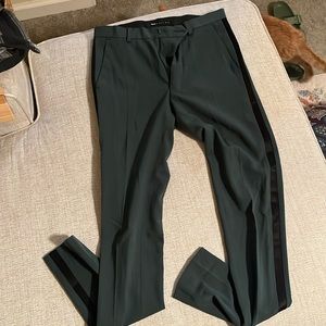 ASOS Slim Fit Green Dress Pants 28x32